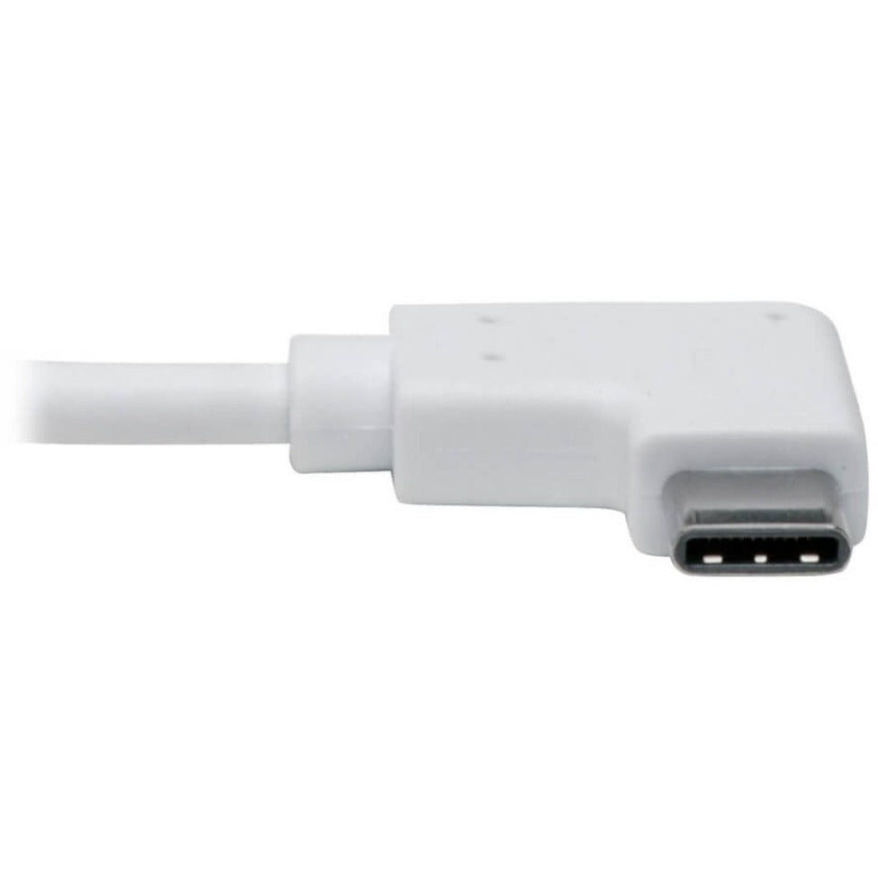 Tripp Lite U436-06N-GBW-RA Carte Ethernet Gigabit Adaptateur USB-C angulaire droit USB 3.1 GEN 1