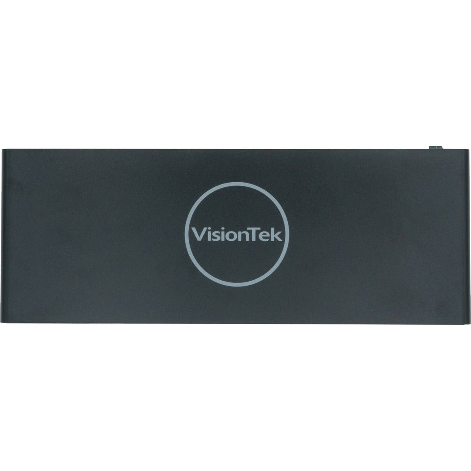 VisionTek 901250 VT4500 듀얼 디스플레이 4K USB / USB-C 도킹 스테이션 with 파워 딜리버리 MacBook Surface Pro와 호환됨