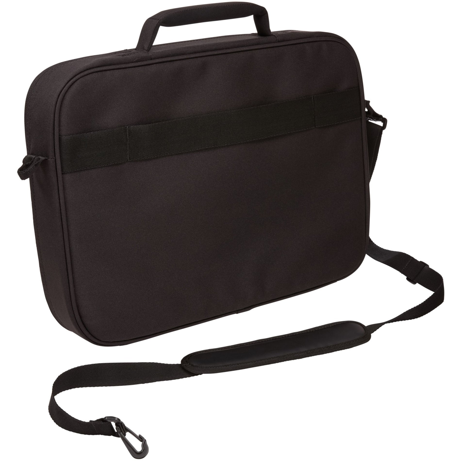 Case Logic 3203990 Advantage 15.6" Laptop Briefcase, Black - Stylish and Functional Carrying Case for Electronics, Tablets, and Notebooks