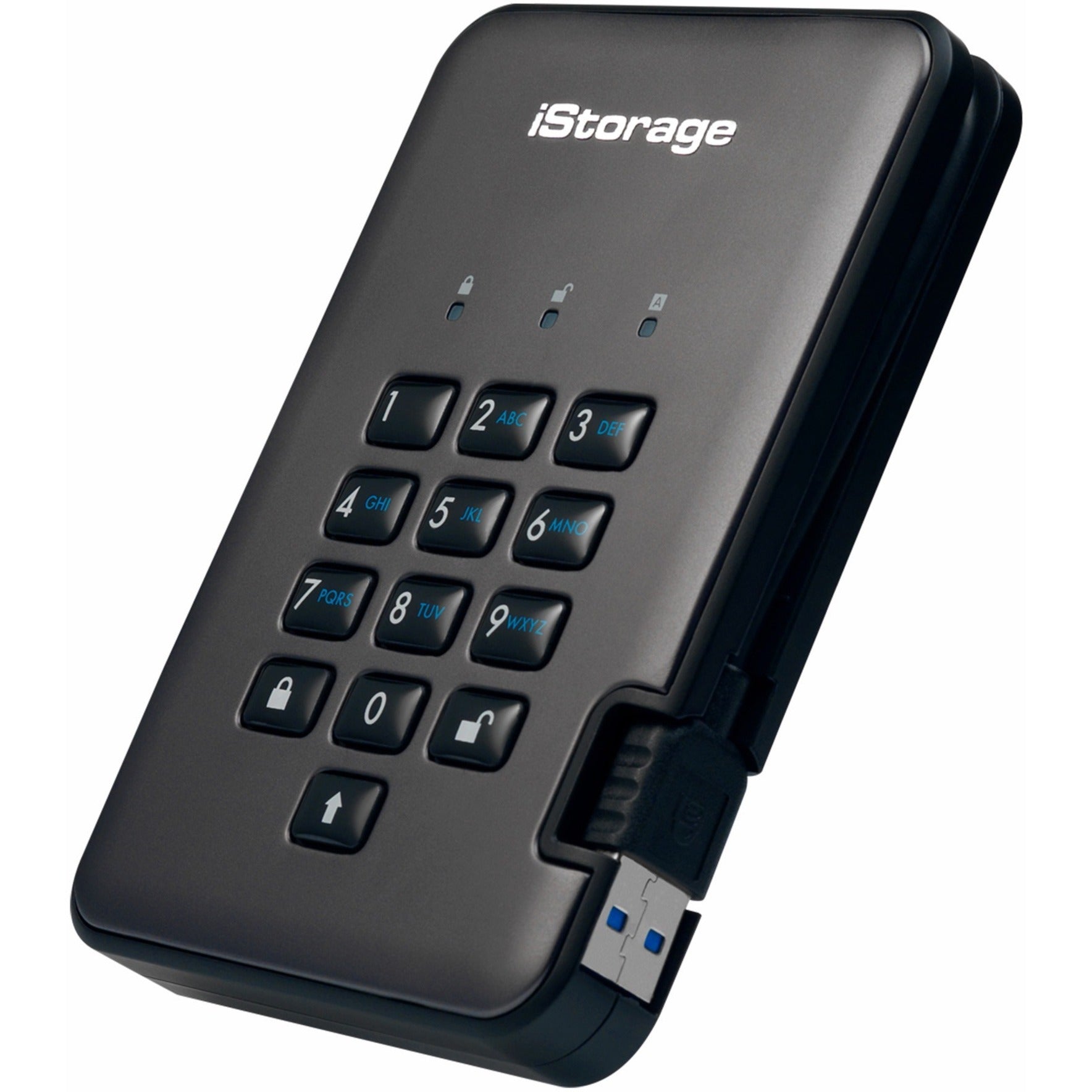 iStorage diskAshur PRO2 4 TB Portable Rugged Hard Drive - 2.5" External - TAA Compliant (IS-DAP2-256-4000-C-X) Alternate-Image8 image