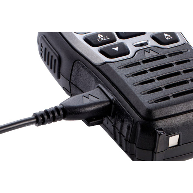 Detailed view of Midland T71VP3 radio's USB charging port-alternate-image4