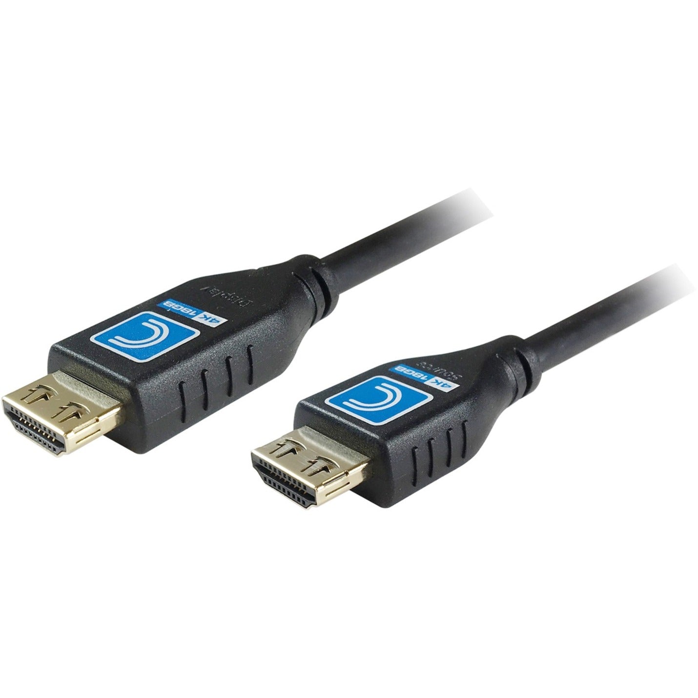Comprehensive MHD18G-35PROBLKA MicroFlex Active Pro HDMI A/V Cable, 35 ft, Ultra Flexible, 18 Gbit/s, Jet Black