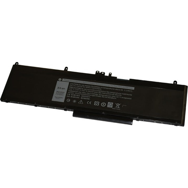 V7 WJ5R2-V7 Replacement Battery for Selected DELL Laptops, 1 Year Limited Warranty, 7368 mAh