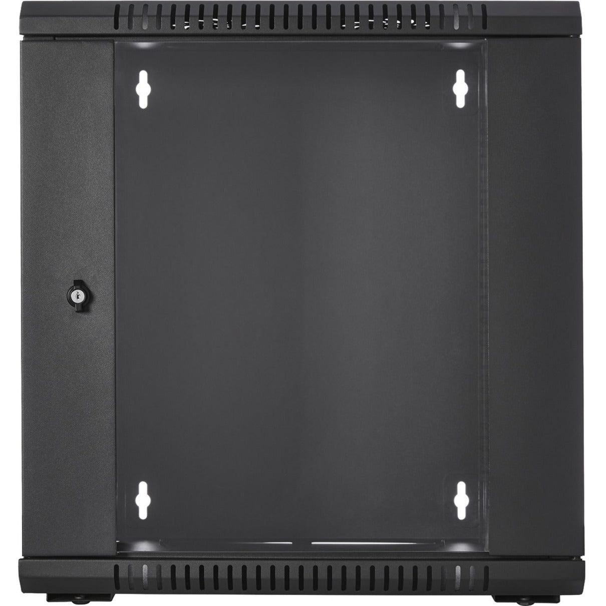 V7 RMWC12UG450-1N 12U Rack Wall Mount Glass Door Enclosure, 5 Year Warranty, No Assembly Required, RoHS Certified