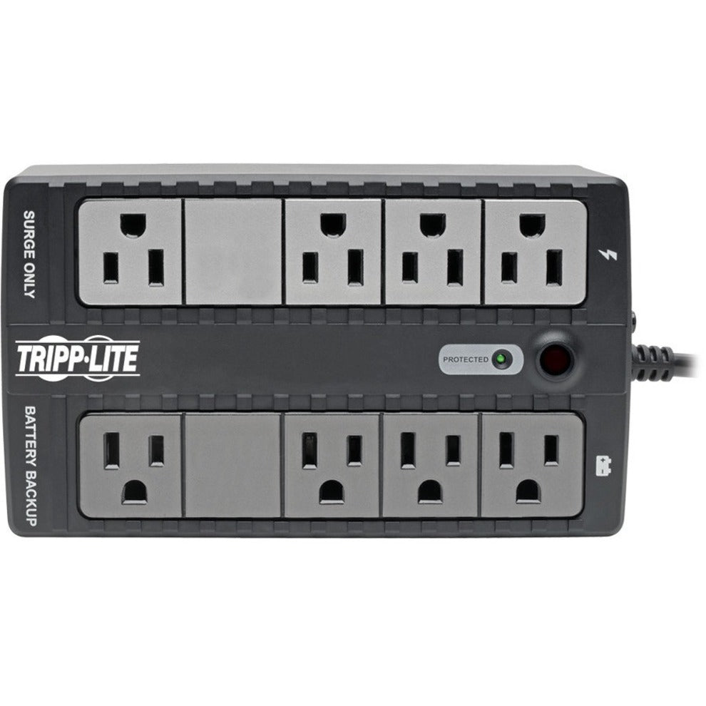 Tripp Lite BC500 General Purpose UPS, 500VA Desktop/Wall Mountable, 3 Year Warranty