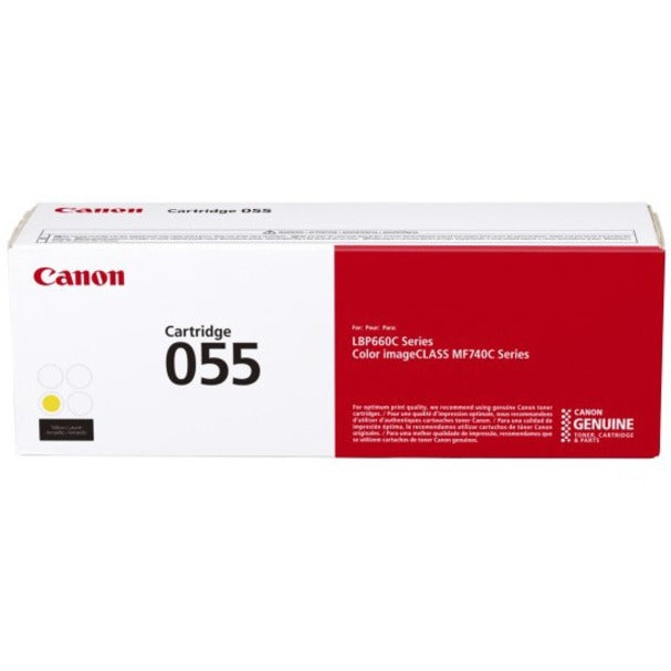 Canon 3013C001 Blekkpatron 055 Gul Toner - Original 2100 Sider