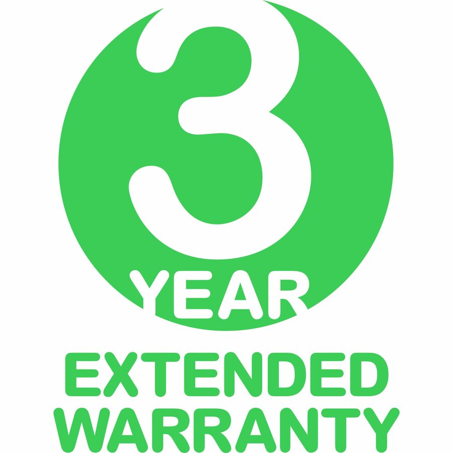 3 Year Extended Warranty icon in green featuring large number 3 in circular design with text below-alternate-image1