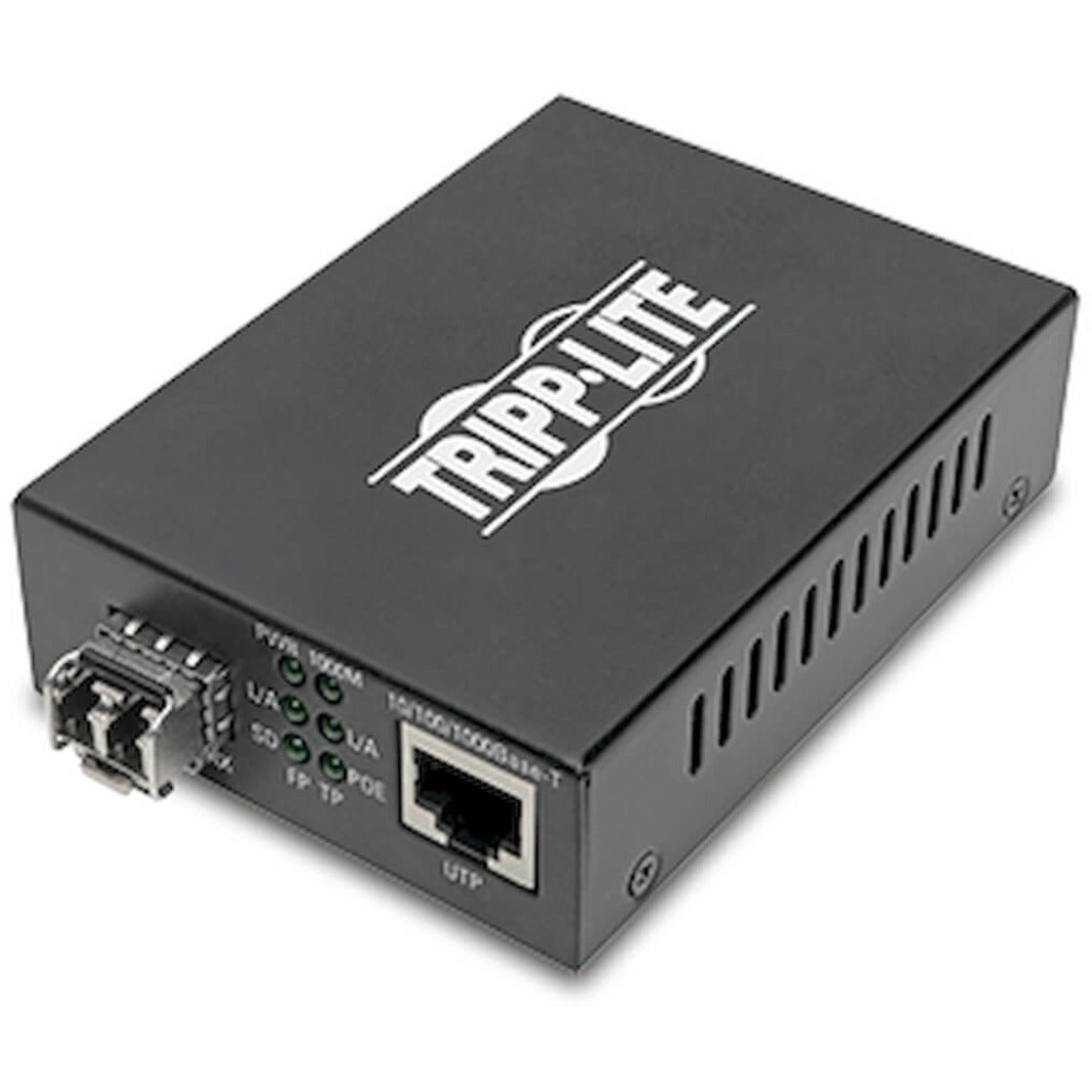 Tripp Lite N785-P01-LC-MM1 Transceiver/Media Converter Multi-mode 1000Base-X Gigabit Ethernet 1804.46 ft Maximum Distance Supported