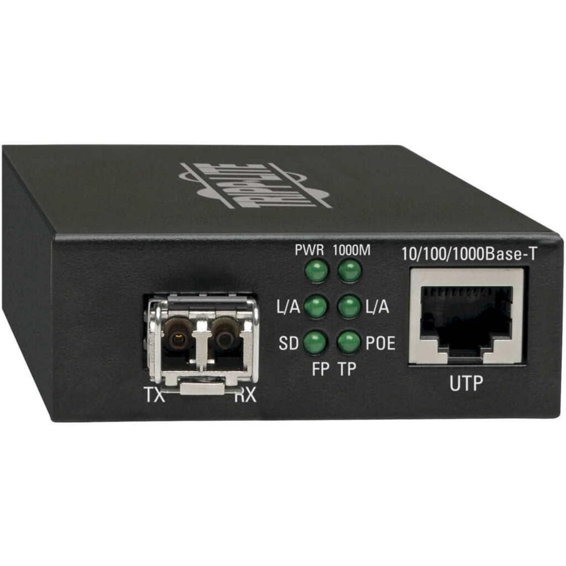 Transceiver/Convertisseur de Médias Multi-mode 1000Base-X Gigabit Ethernet 550 mètres Distance Maximale Supportée