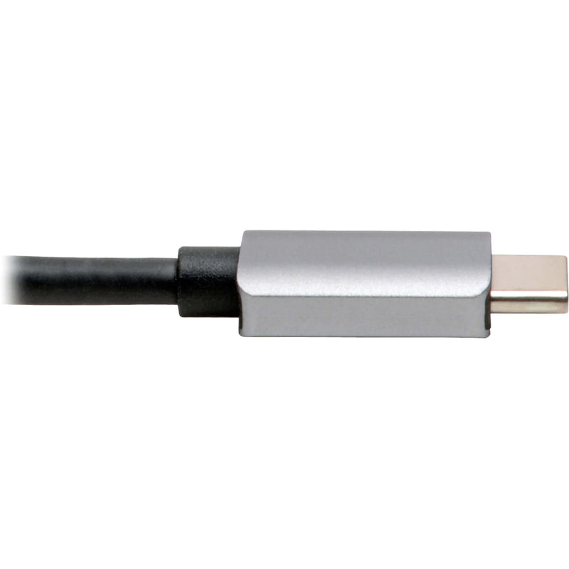 Close-up of Tripp Lite adapter's USB-C connector