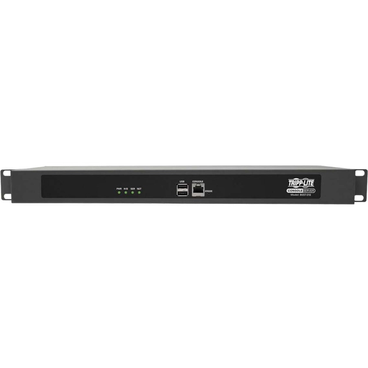 Tripp Lite B097-016-INT Apparaatserver 16 poorten Seriële Console Server met USB-poorten en Dubbele GBE NIC