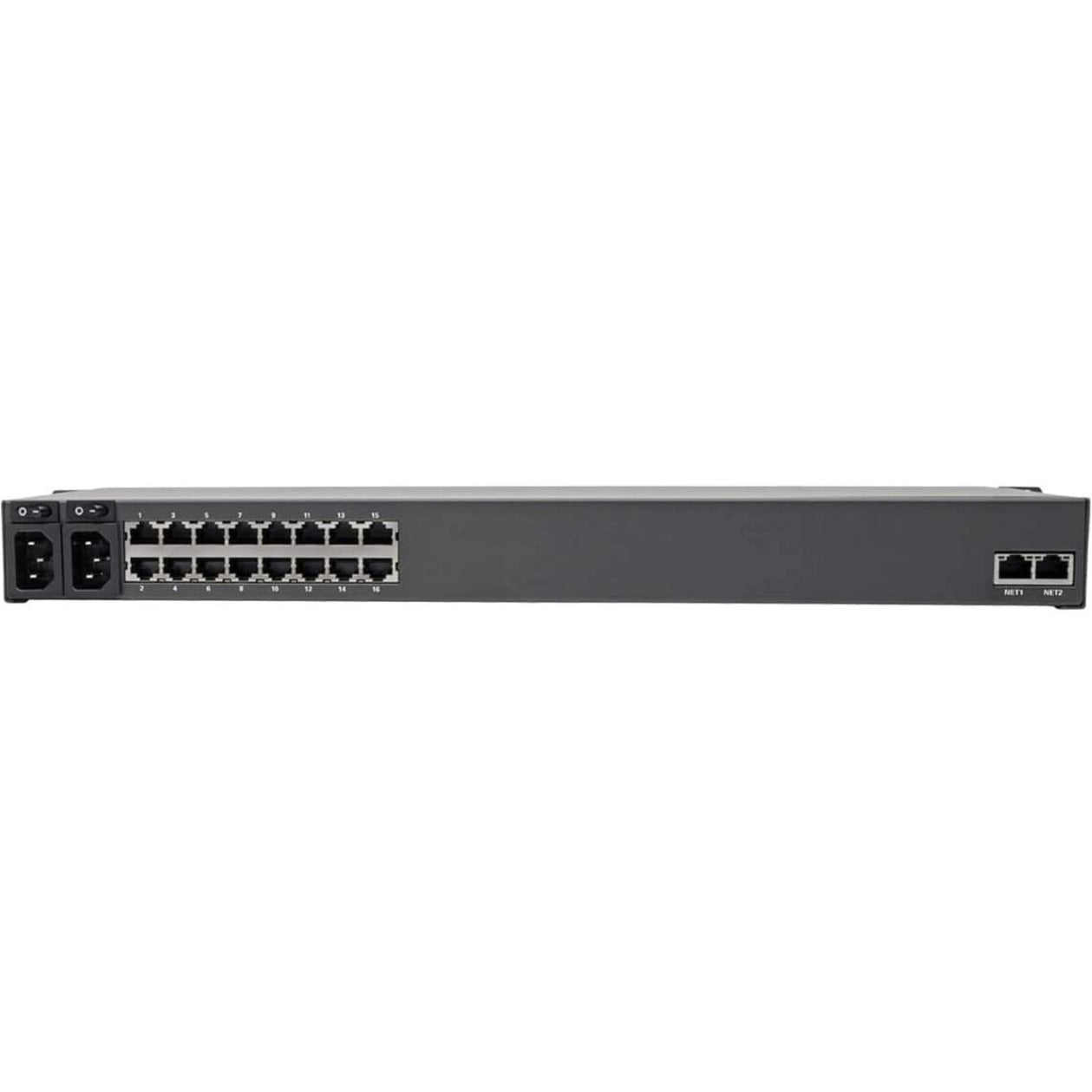 Tripp Lite B097-016-INT Device Server, 16 Port Serial Console Server with USB Ports and Dual GBE NIC