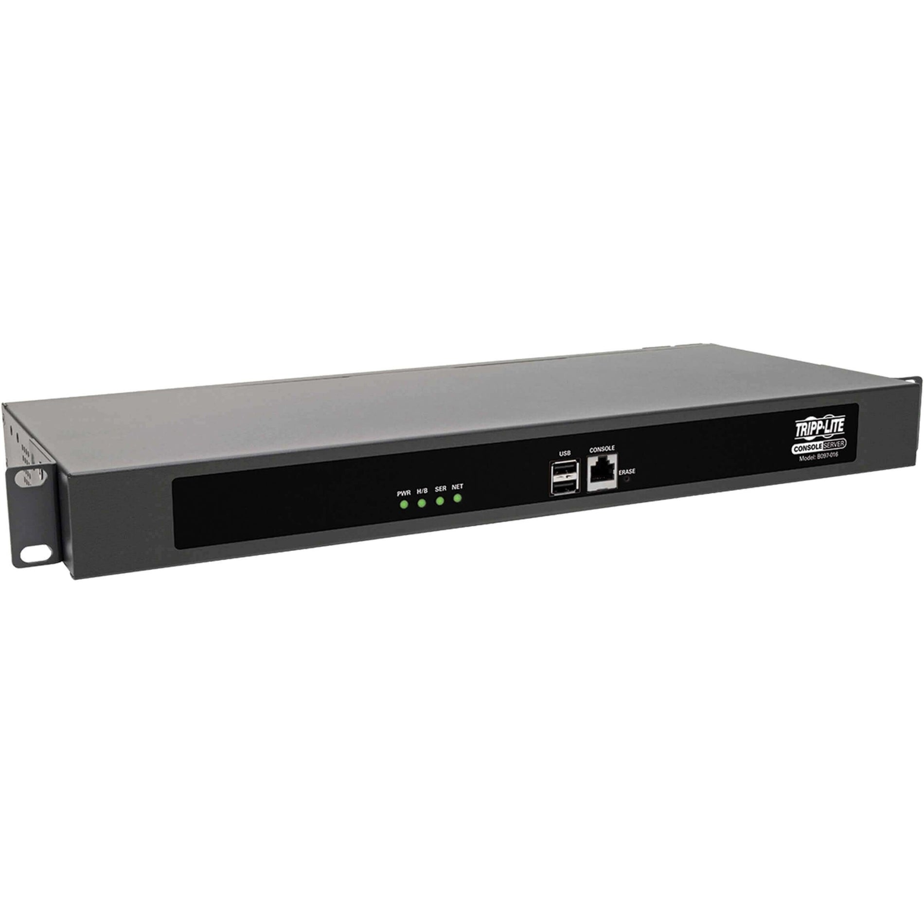 Tripp Lite B097-016-INT Apparaatserver 16 poorten Seriële Console Server met USB-poorten en Dubbele GBE NIC