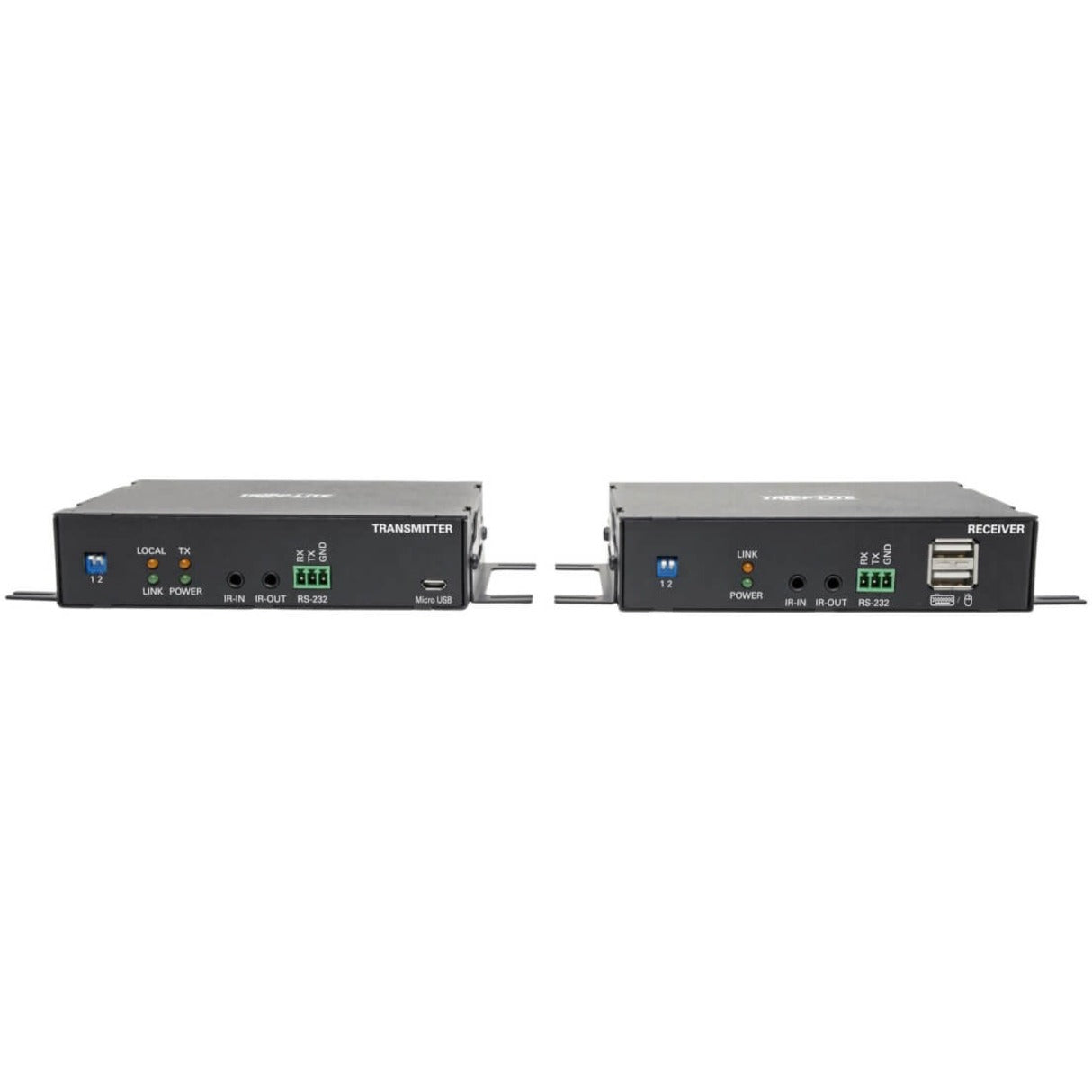 Tripp Lite B127F-1A1-SM-DD Video Extender Transmitter/Receiver, 4K, 1 Year Warranty, TAA Compliant