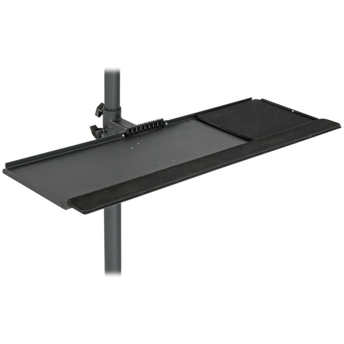 Tripp Lite DMCS1732S Display Stand Verstelbare Hoek Vergrendelbare Zwenkwielen Mobiliteit Draaibare Wielen CPU-Houder Toetsenbordlade Kanteling