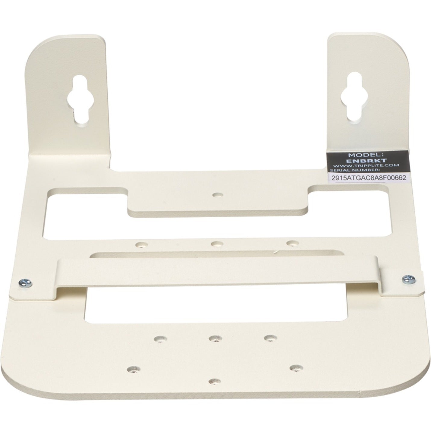 Top-down view of universal wall bracket showing multiple mounting configurations and attachment points-alternate-image2