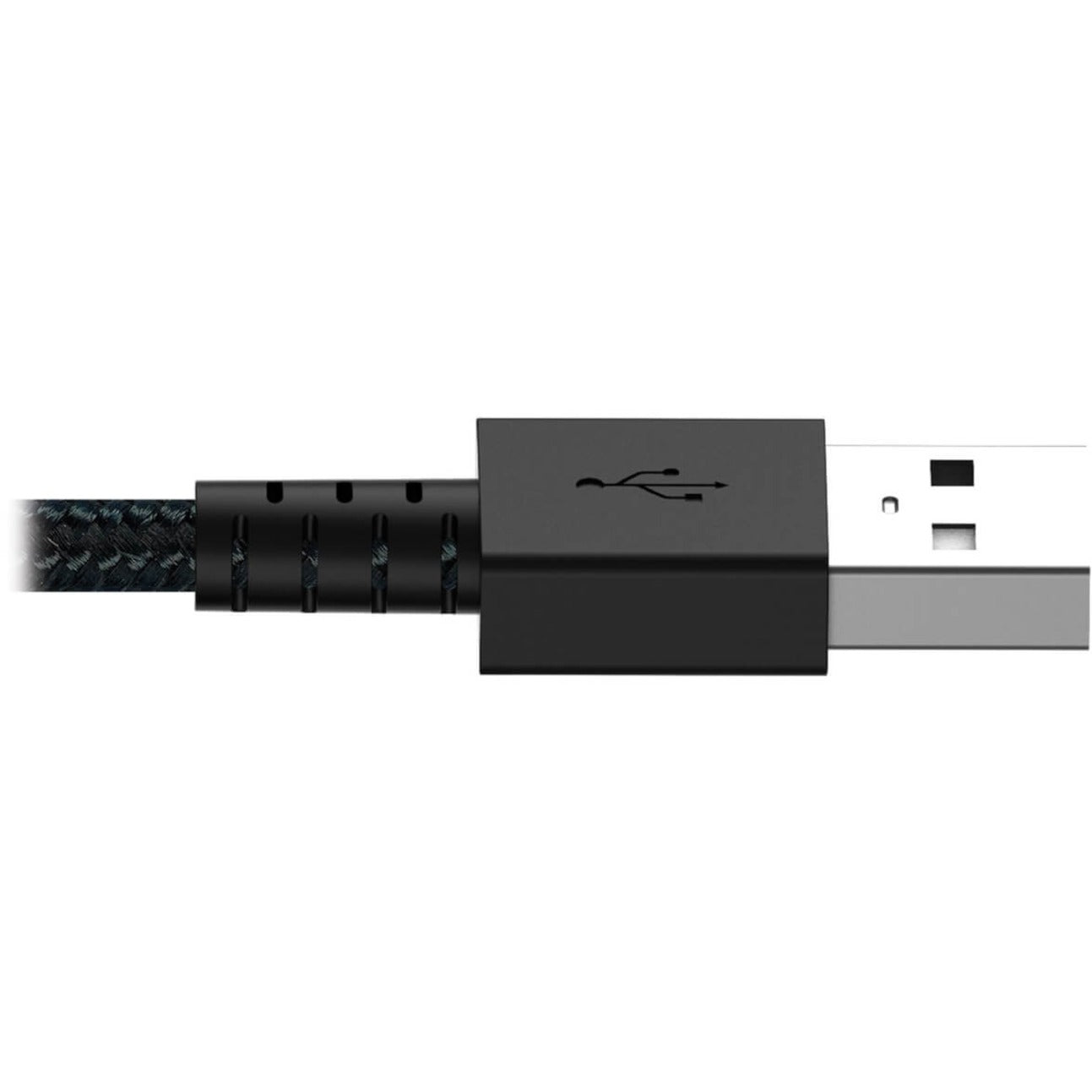 Close-up side view of USB-A connector showing reinforced construction and strain relief-alternate-image4