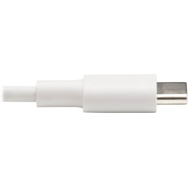 Close-up of USB-C connector showing compact design