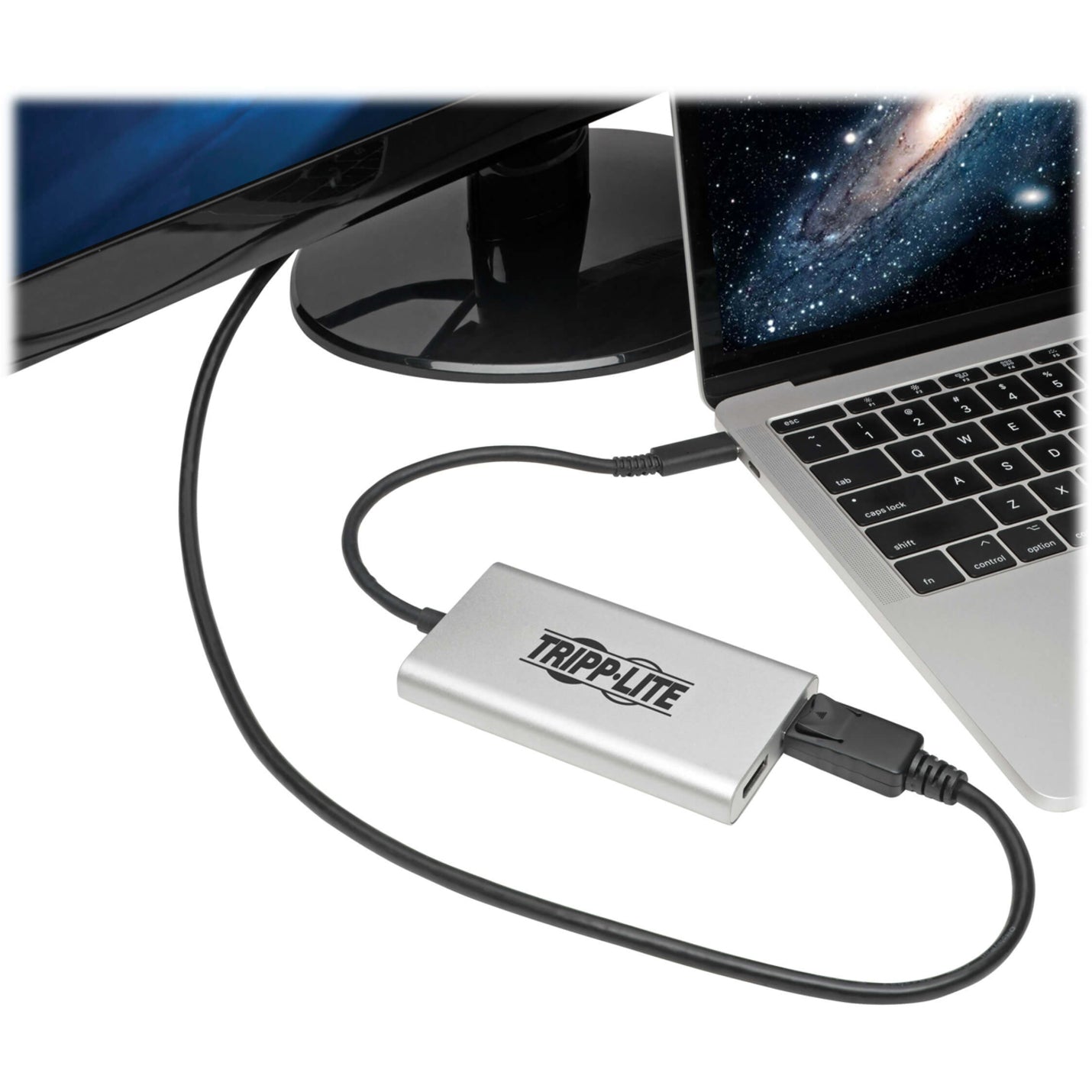 Tripp Lite MTB3-002-DP DisplayPort/Thunderbolt Audio/Video Adapter, Reversible, HDCP 2.2