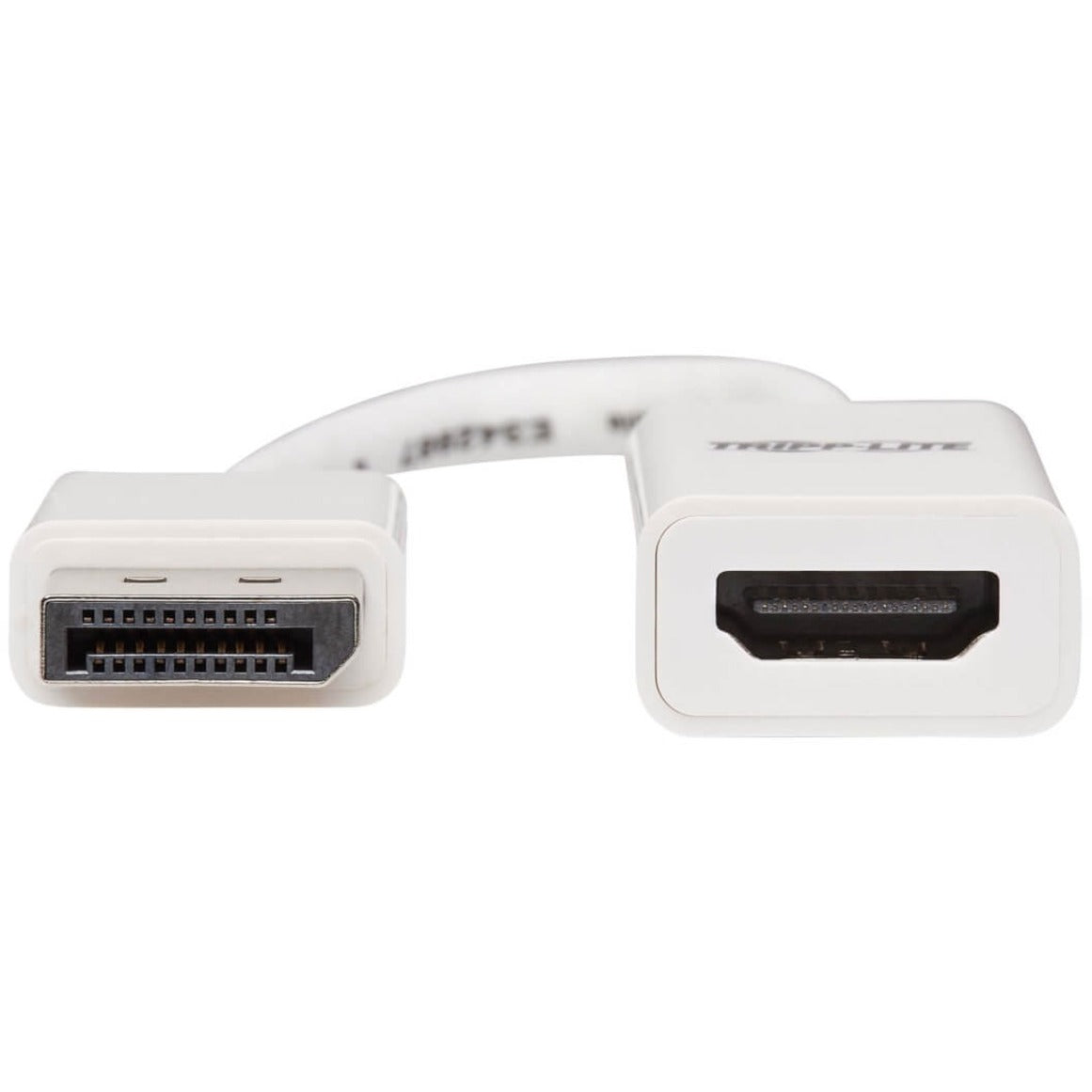 Tripp Lite P136-06N-HDR-W DisplayPort to HDMI 4K Adapter - M/F White Active HDCP 2.2 트립 라이트 P136-06N-HDR-W 디스플레이포트- HDMI 4K 어댑터 - M/F 흰색 액티브 HDCP 2.2