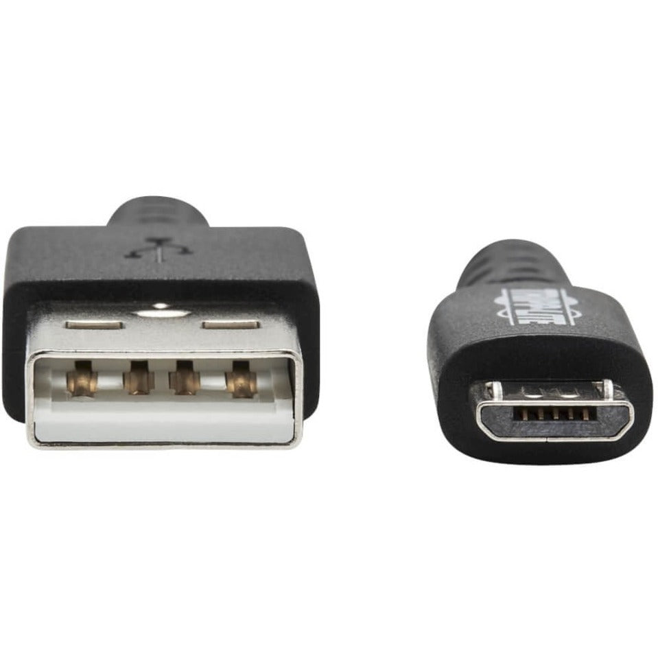 Tripp Lite U050-006-GY-MAX Cable de Transferencia de Datos Micro-USB/USB 6 pies Resistentes a Desgarros Flexible de Alta Durabilidad