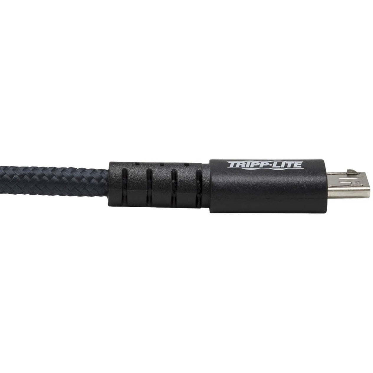 Tripp Lite U050-006-GY-MAX Micro-USB/USB Cable de transfert de données 6 pi Résistant à la frayeur Flexible Robuste