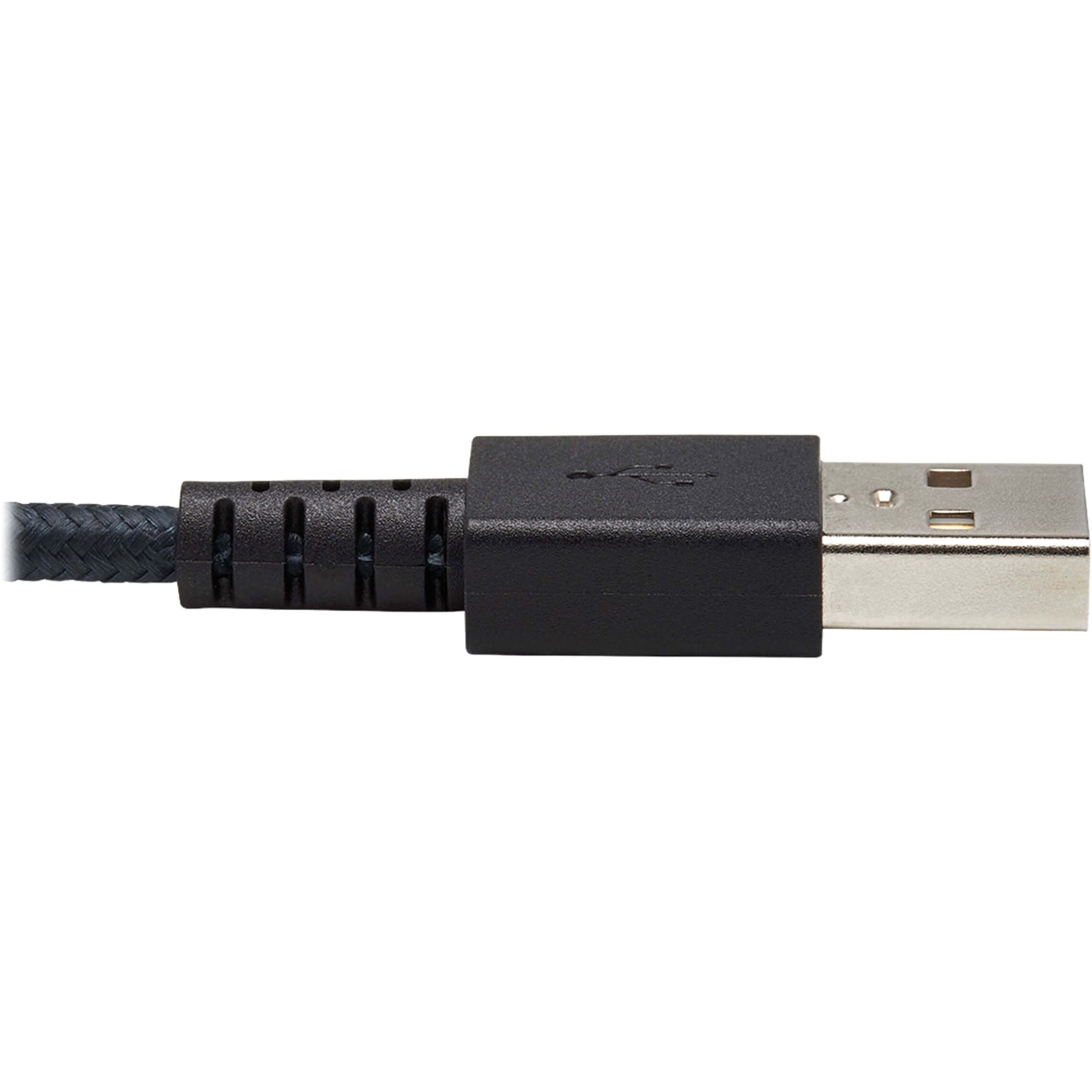 Tripp Lite U050-010-GY-MAX Micro-USB/USB Data Transfer Kabel 10 ft Heavy Duty Grijs Slijtvast Flexibel Spanningsbestendig Barstbestendig Opladen