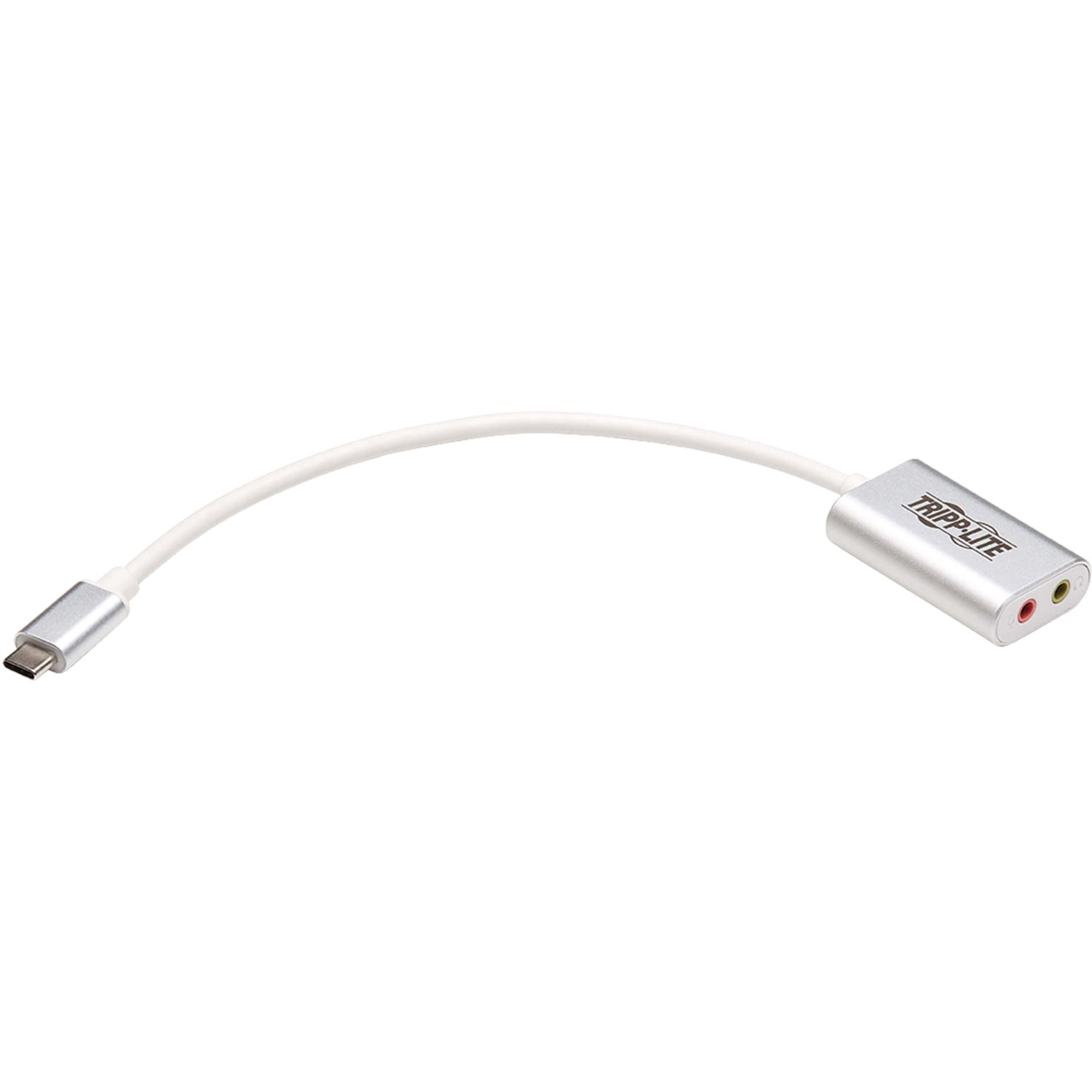 Adaptador de Audio Estéreo USB-C a 3.5 mm Tripp Lite U437-002 USB 2.0 Plata