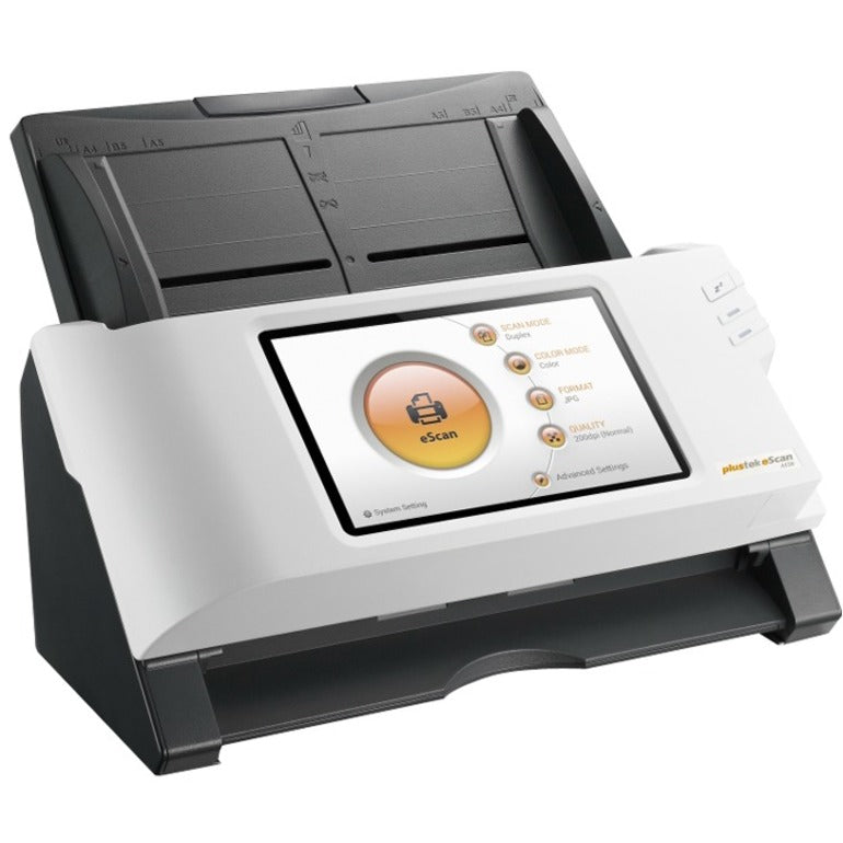 Plustek 783064637787 eScan Essential A350 Sheetfed Scanner, 600 dpi Optical, USB Connectivity