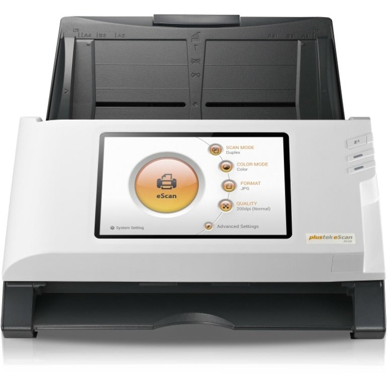 Plustek 783064637787 eScan Essential A350 Sheetfed Scanner, 600 dpi Optical, USB Connectivity