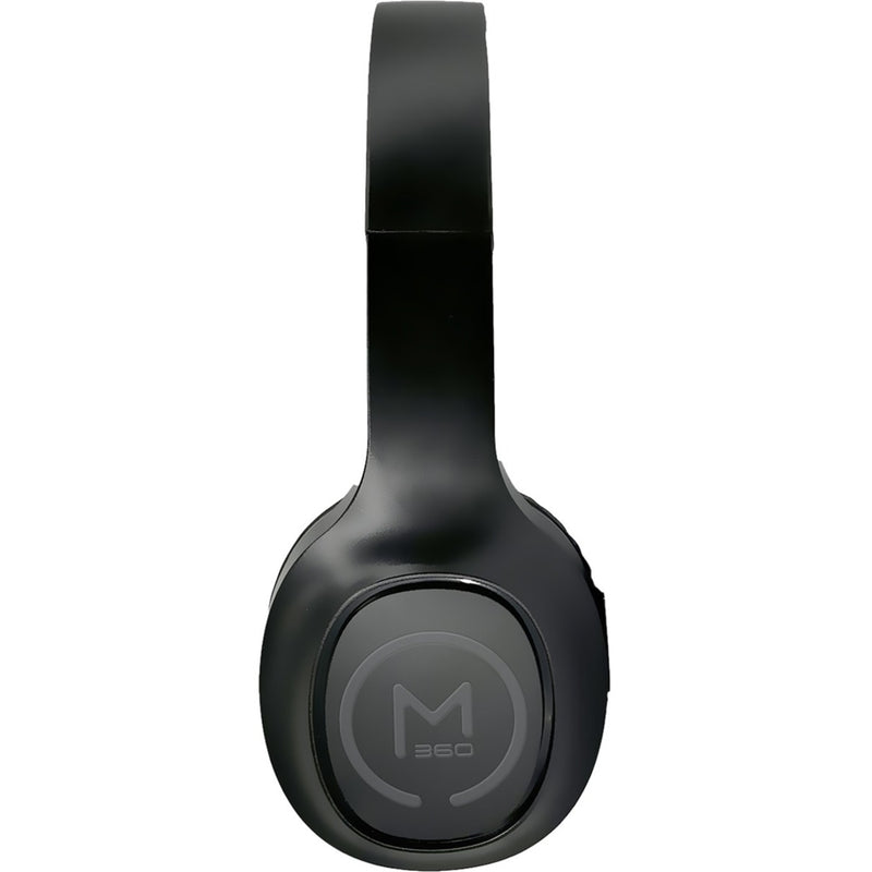 Side profile view of Morpheus 360 headphones showing sleek design and adjustable headband