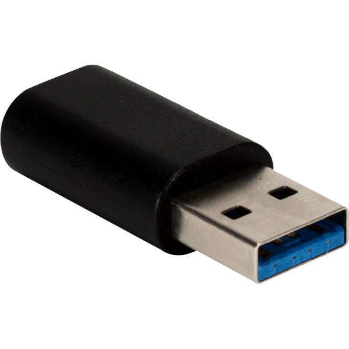 QVS - Adaptateur de conversion compact USB 3.1 mâle vers USB-C femelle 5 Gbps Charge réversible