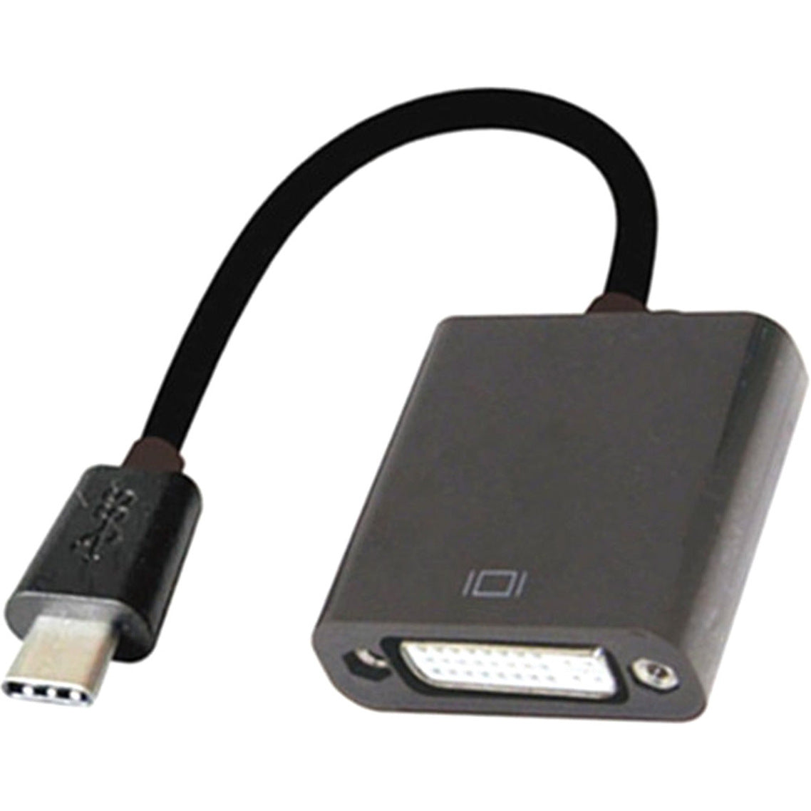 4XEM 4XUSBCDVIAB USB-C to DVI Adapter, Reversible, Shielded, Active, 1920 x 1200 Resolution Supported