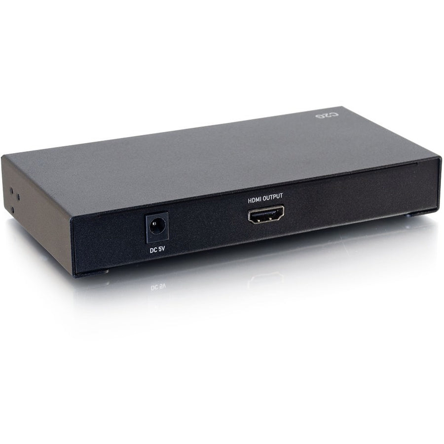 C2G 40850 미니 디스플레이포트 USB-C HDMI VGA+3.5mm 4K 어댑터 스위치 TAA 4K HDMI 어댑터 스위치