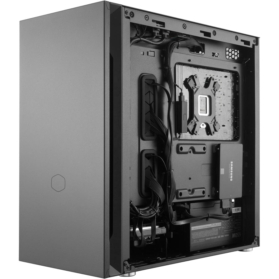 Cooler Master MCS-S400-KN5N-S00 Silencio S400 Computer Case, Midi Tower, Black, 4.72" Fans, Mini ITX/ATX/Micro ATX Supported