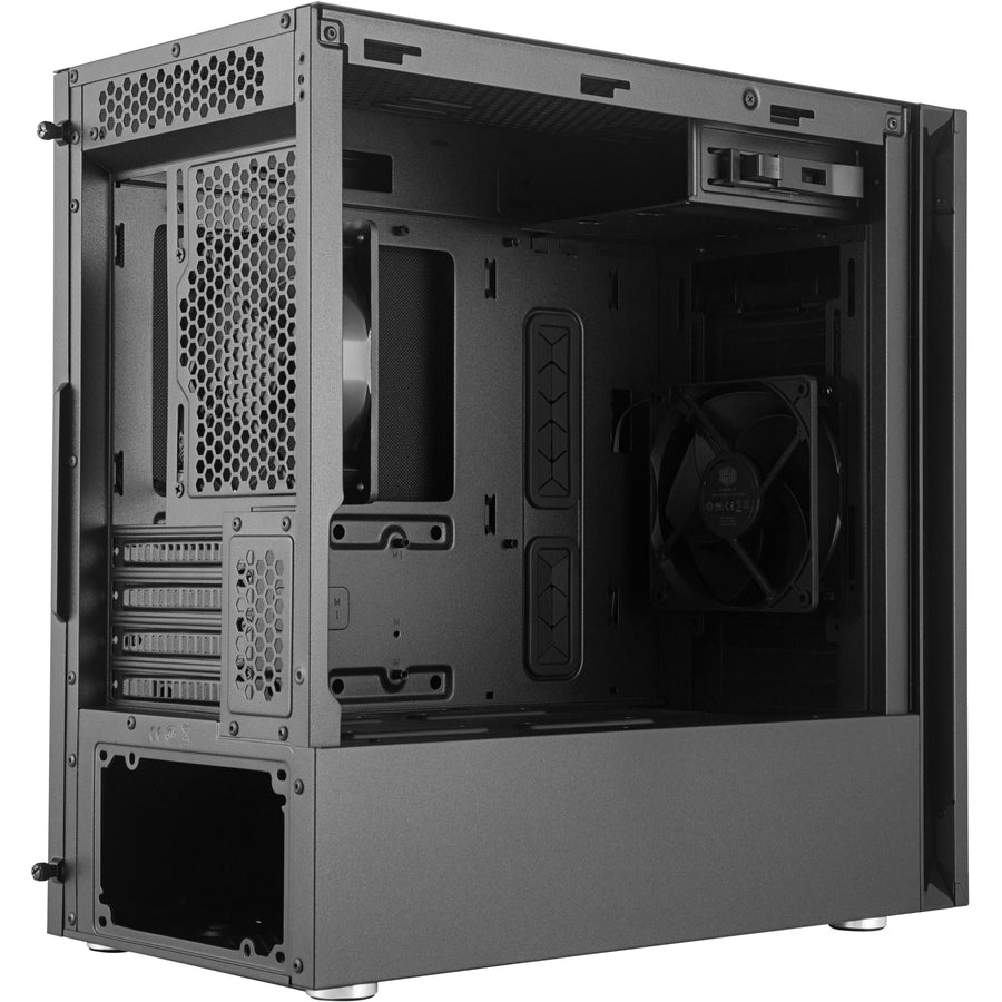 Cooler Master MCS-S400-KN5N-S00 Silencio S400 Computer Case, Midi Tower, Black, 4.72" Fans, Mini ITX/ATX/Micro ATX Supported