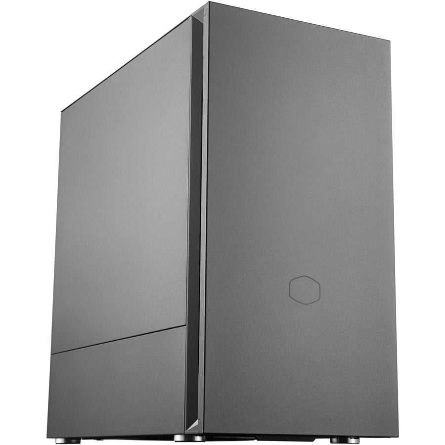 Cooler Master MCS-S400-KN5N-S00 Silencio S400 Computer Case, Midi Tower, Black, 4.72" Fans, Mini ITX/ATX/Micro ATX Supported