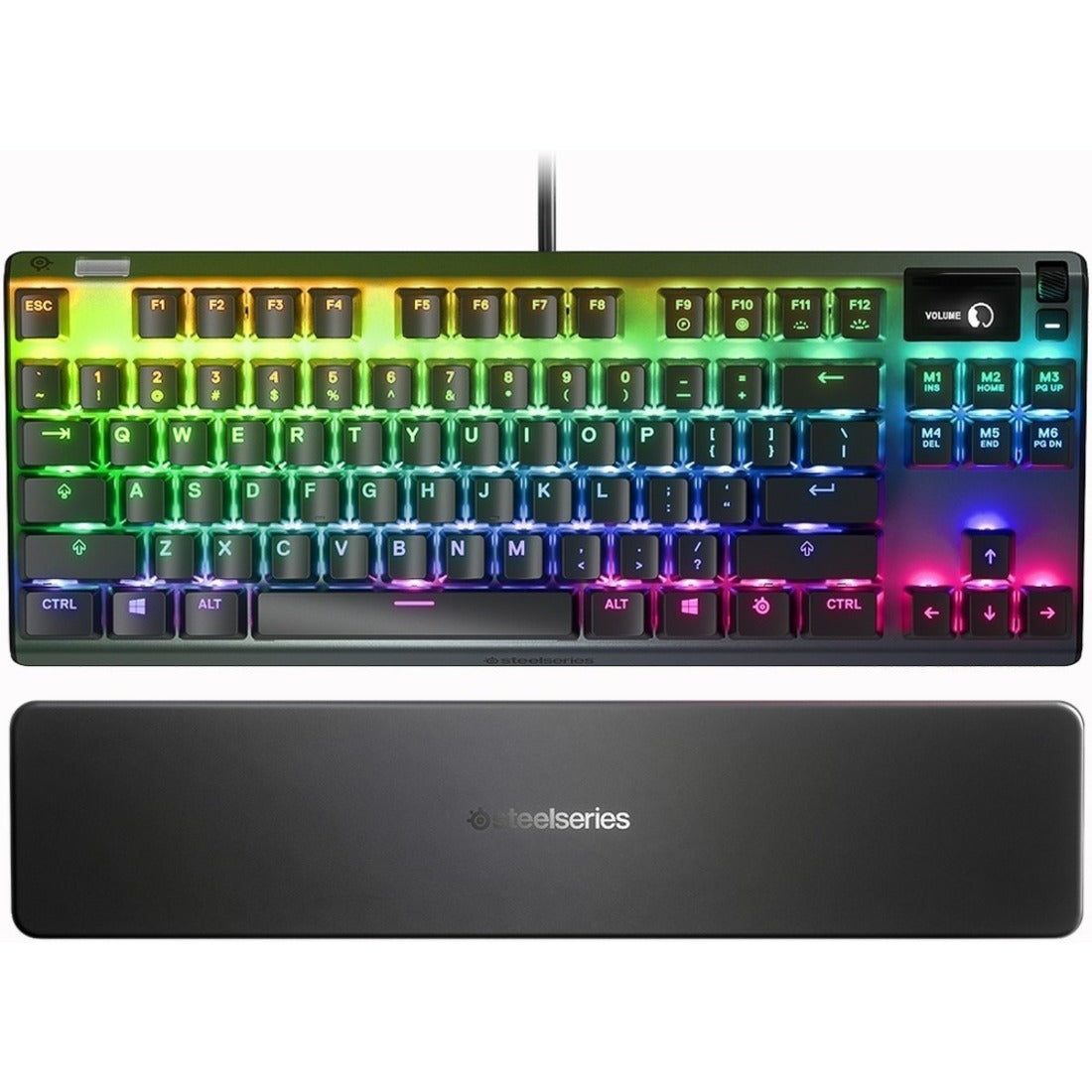 SteelSeries 64747 Apex 7 TKL Mechanical Gaming Keyboard, Compact and Responsive for PC and Mac