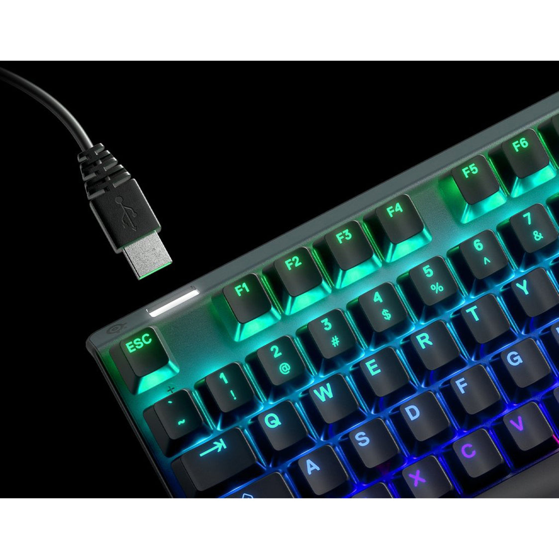 SteelSeries 64646 Apex 7 TKL Mechanical Gaming Keyboard, Compact and Responsive for Windows and Mac OS