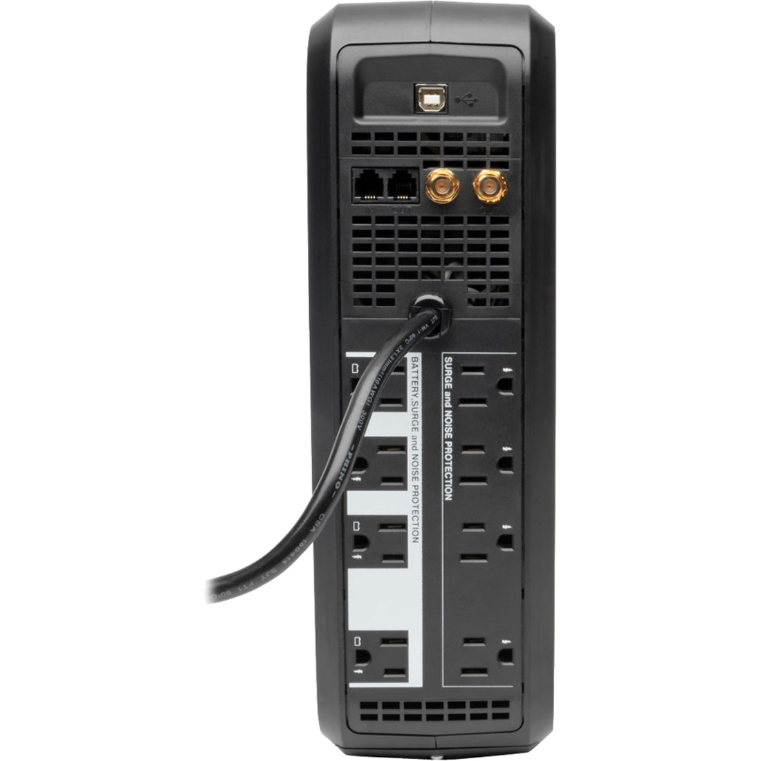 Tripp Lite SMART1000LCD SmartPro 1000 VA Tower Digital UPS 8 Outlet Black
