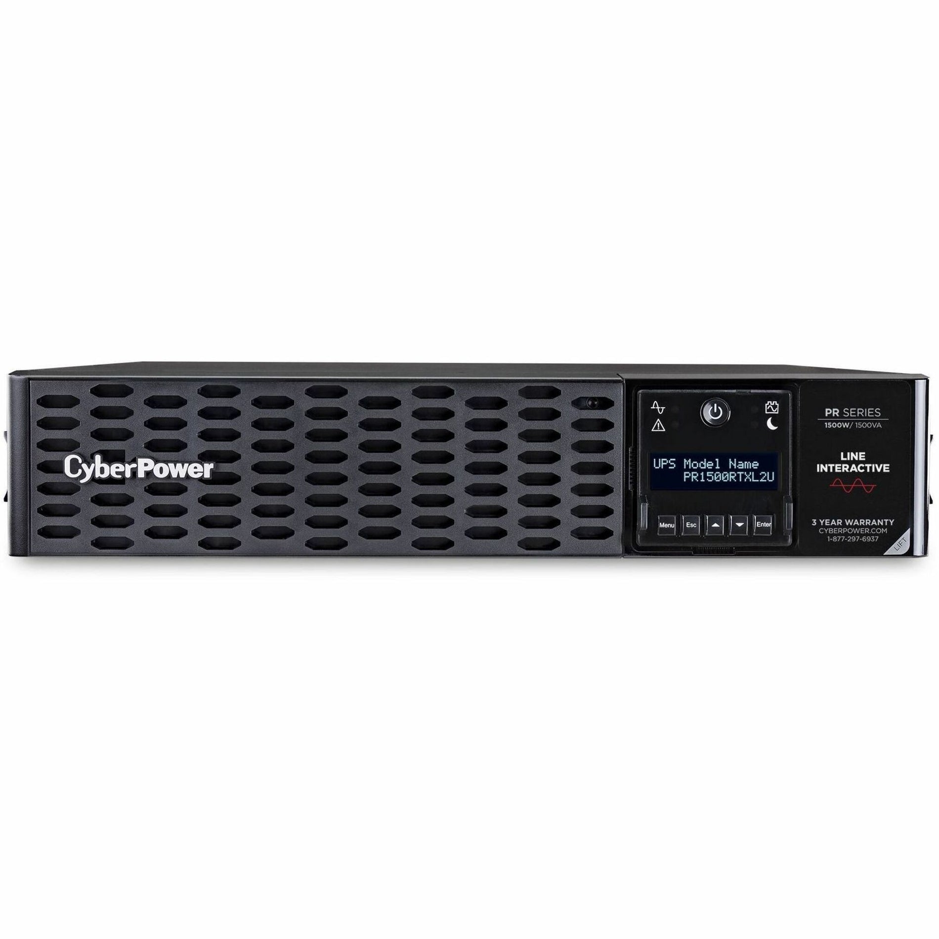 CyberPower Smart App Sinewave PR1500RTXL2UN 1.5KVA Tower/Rack Convertible UPS [Discontinued]