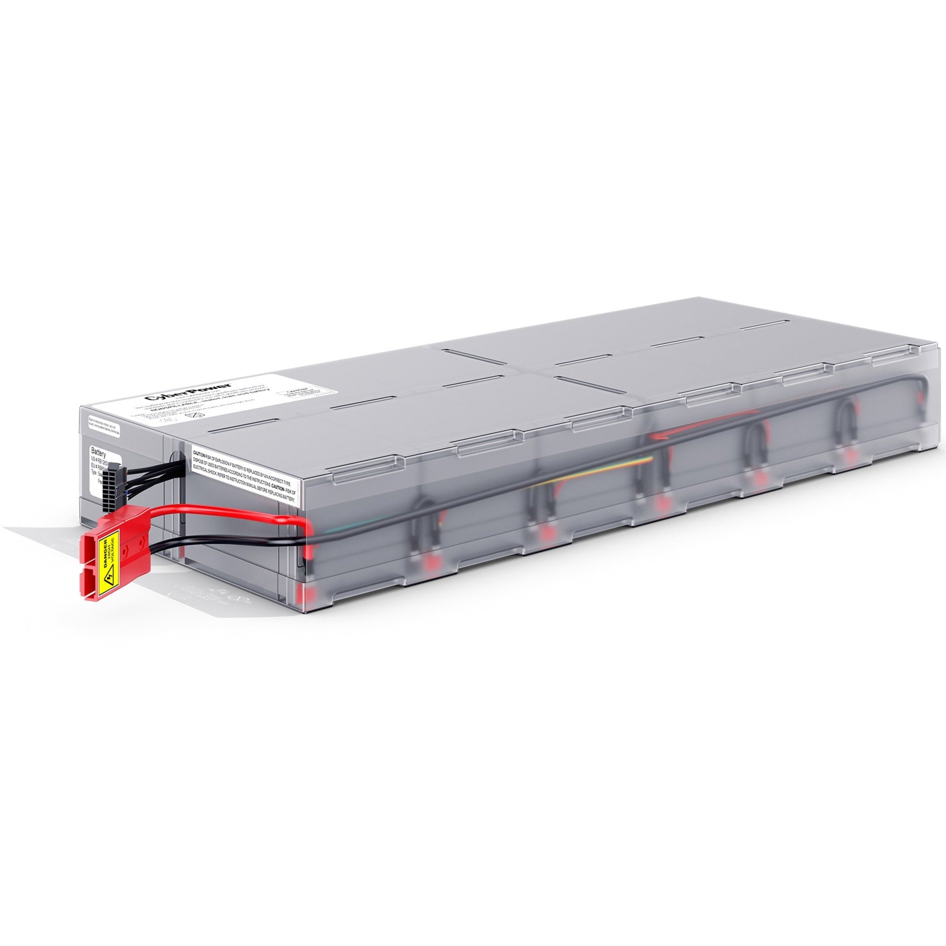 Batterie de secours CyberPower RB1260X12 12V CC 6000mAh Acide Plomb Étanche