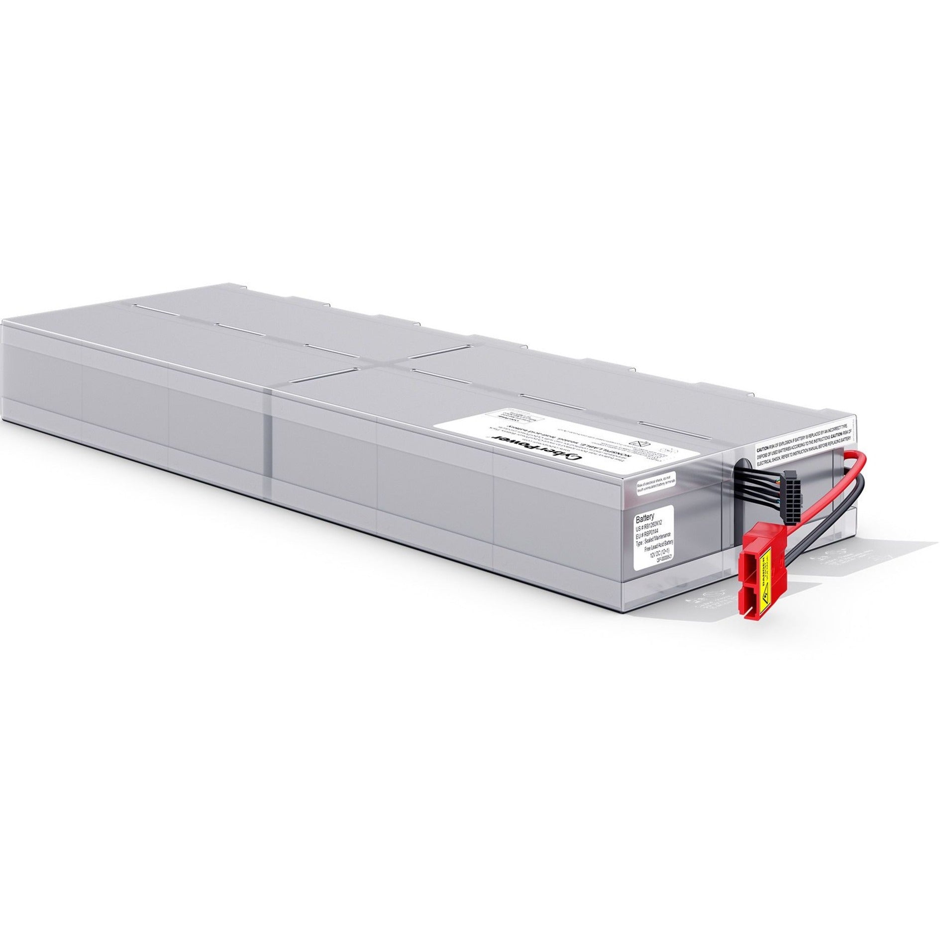 Batterie de secours CyberPower RB1260X12 12V CC 6000mAh Acide Plomb Étanche