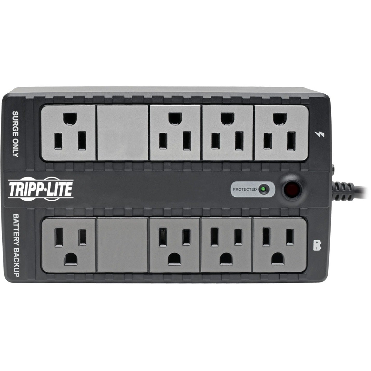 Tripp Lite BC450 一般用途UPS、450VA デスクトップ/壁面取り付け可能、2年保証 ブランド名: トリップライト (Tripp Lite)