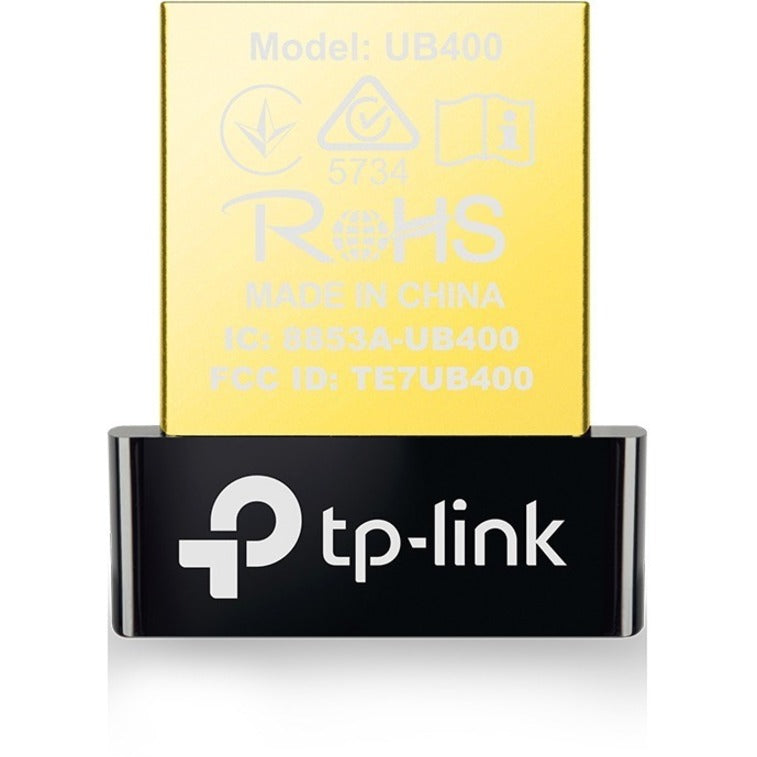 TP-Link UB400 Bluetooth 4.0 Nano USB Adapter for Computer/Notebook, Enhanced Wireless Connectivity