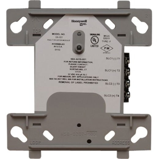 Silent Knight SK-ISO Line Isolator Module, UL Certified Isolator for Control Panel