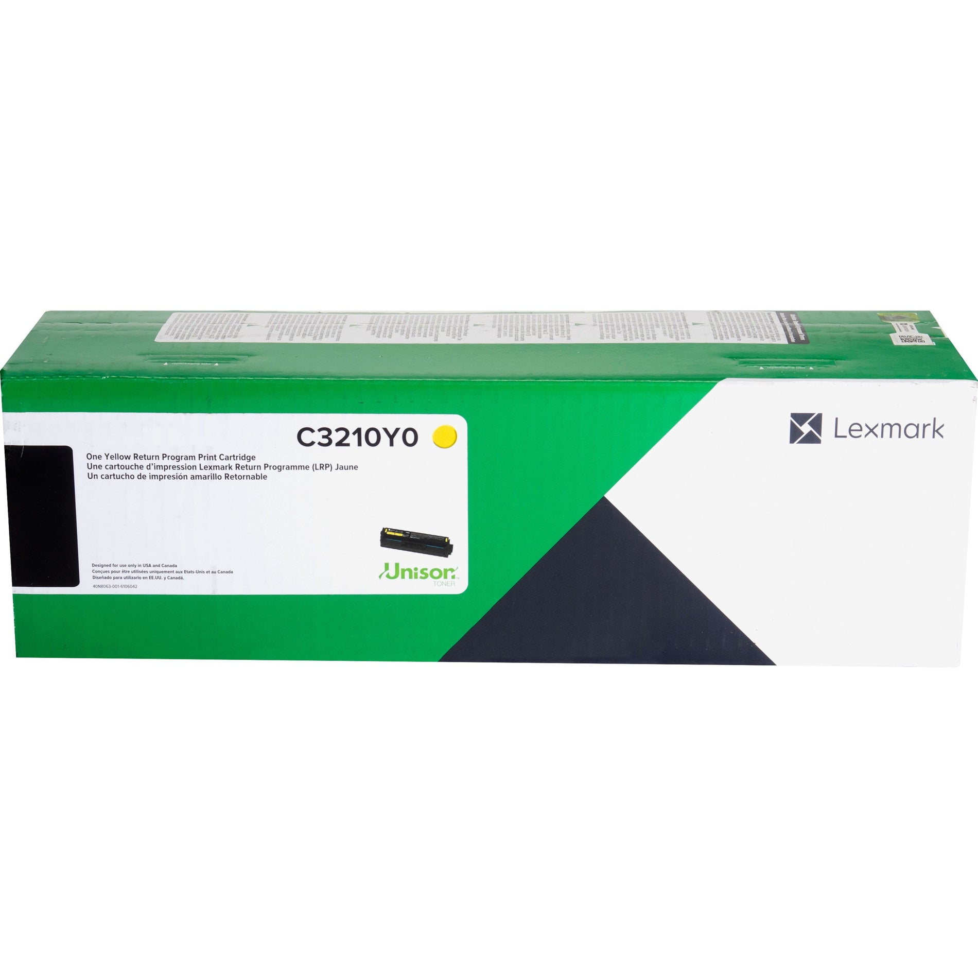 Lexmark C3210Y0 黄色硒鼓 - 原厂，1500页 Lexmark - 利盟