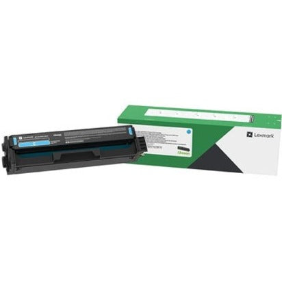 คาร์ทริดจ์พิมพ์สีฟ้าแบบมีผลผลิตสูง Lexmark C331HC0 โปรแกรมคืนสินค้า สำหรับเครื่องพิมพ์ Lexmark C3326dw