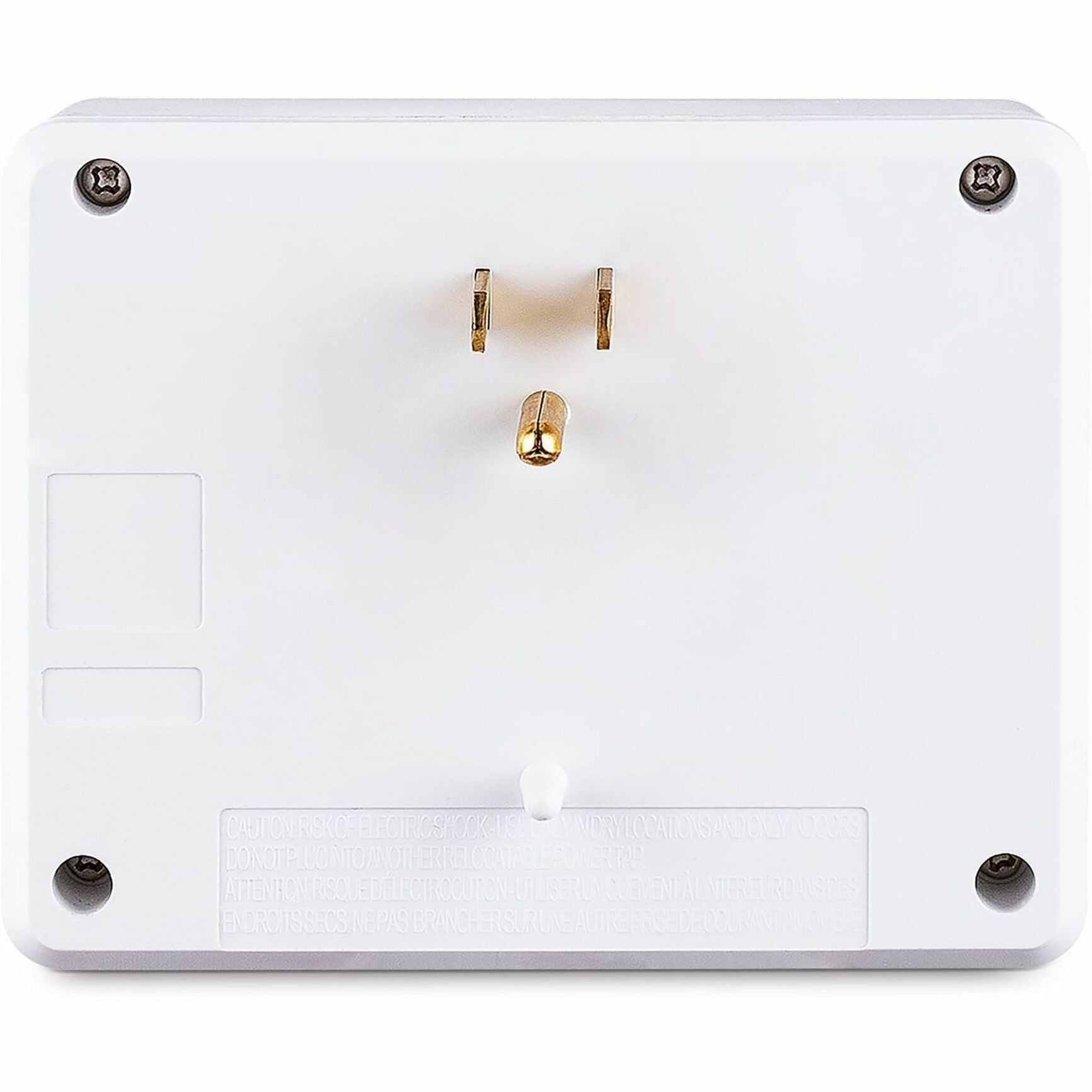 Back view of surge protector showing mounting hardware and internal construction-alternate-image4