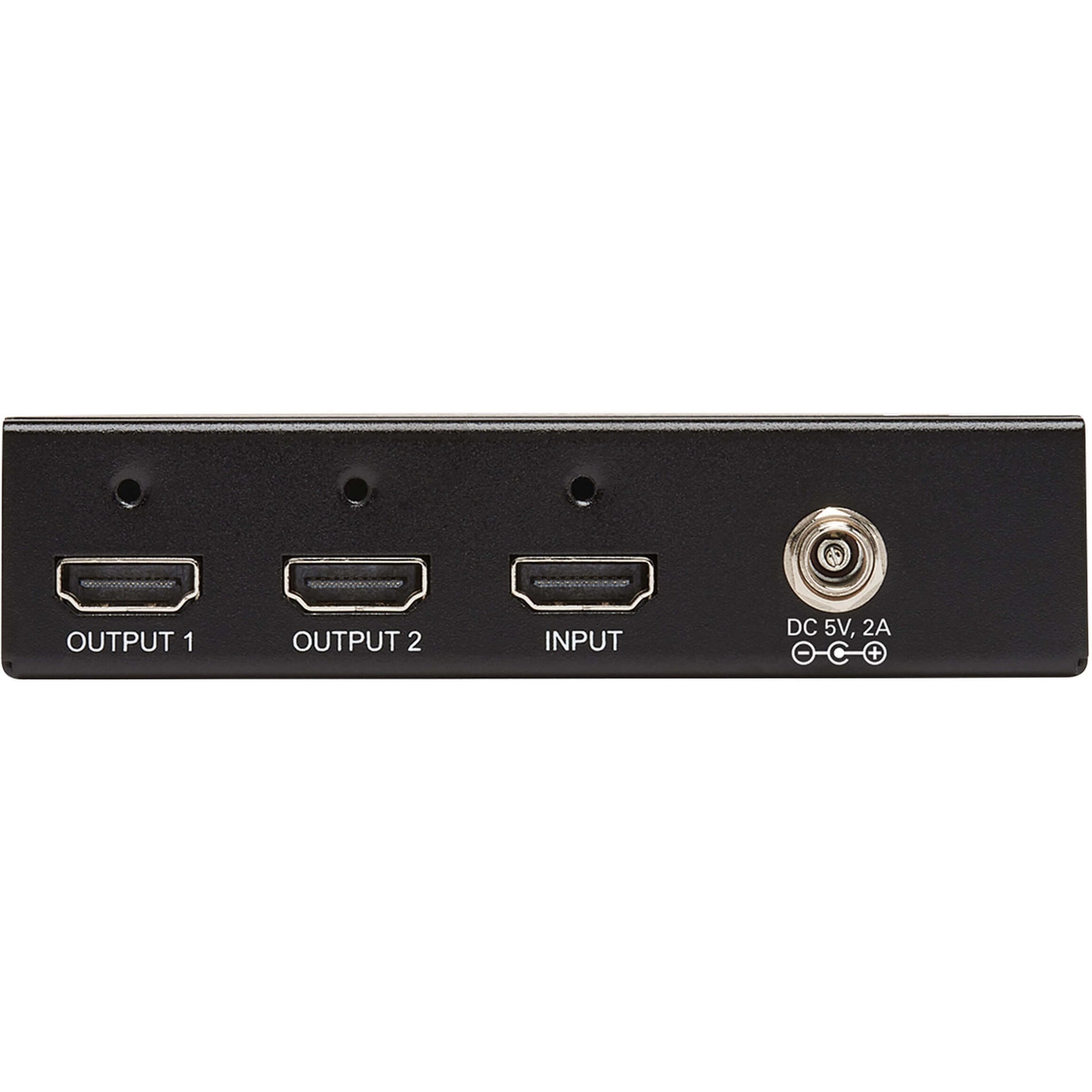 Tripp Lite B118-002-HDR 2-Poort HDMI 2.0 Splitter met Multi-Resolutie Ondersteuning 4K Video TAA Conform